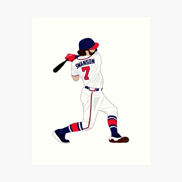 Ronald Acuna Jr Atlanta Braves, an art print by ArtStudio 93 - INPRNT