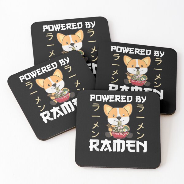 Item preview, Corgi Powered Ra Japanese Noodle Dogs designed and sold by tolivia.