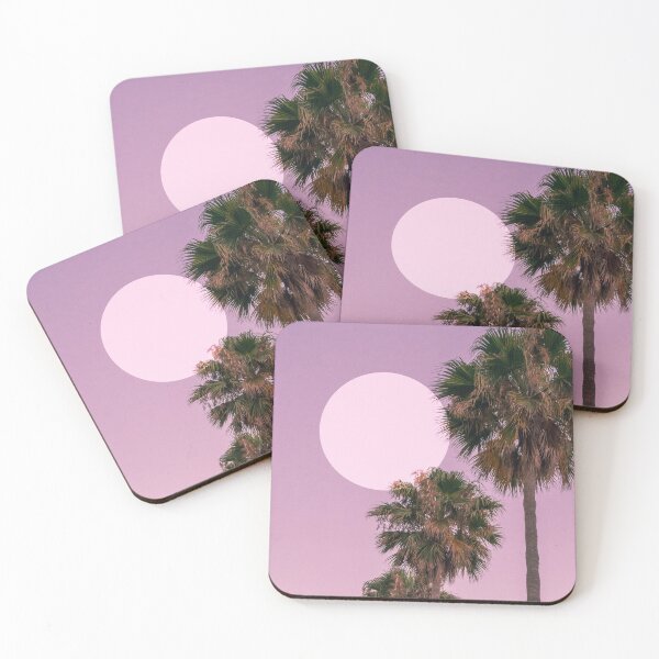 Item preview, 09_Palm trees pink sun designed and sold by ESCAPZ.
