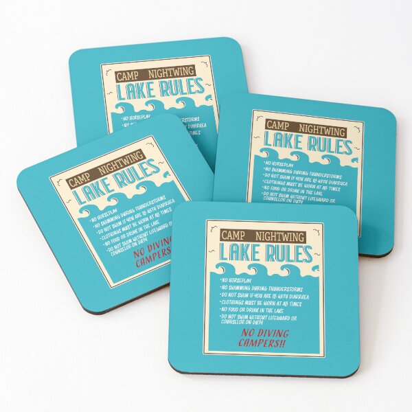 Item preview, Camp Nightwing Lake Rules: Fear Street 1978 designed and sold by Changjaaxo.