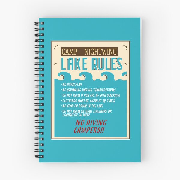 Item preview, Camp Nightwing Lake Rules: Fear Street 1978 designed and sold by Changjaaxo.