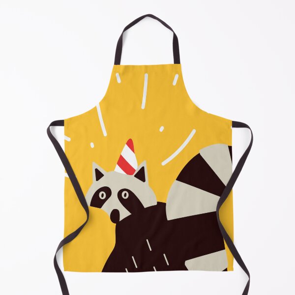 Item preview, Smart Raccoon with party hat designed and sold by Ruwans.