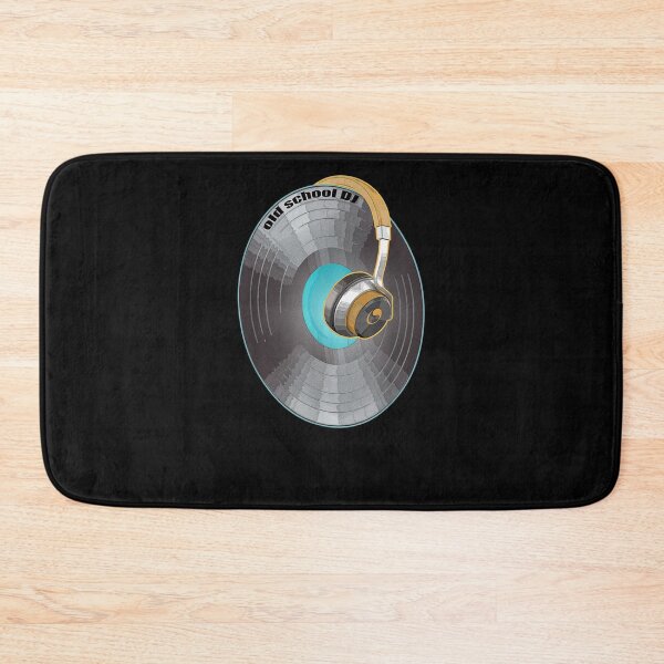 Item preview, Old School Dj 60s 70s 80s 90s Vinyl Records And Headphones designed and sold by patsa4.