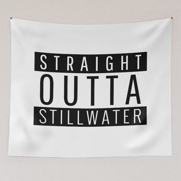 Item preview, Straight Outta Stillwater Oklahoma  designed and sold by Teelogic.