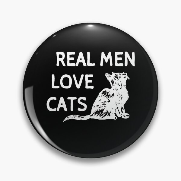 Artikelvorschau, Real Men Love Cats  entworfen und verkauft von clickmostro.