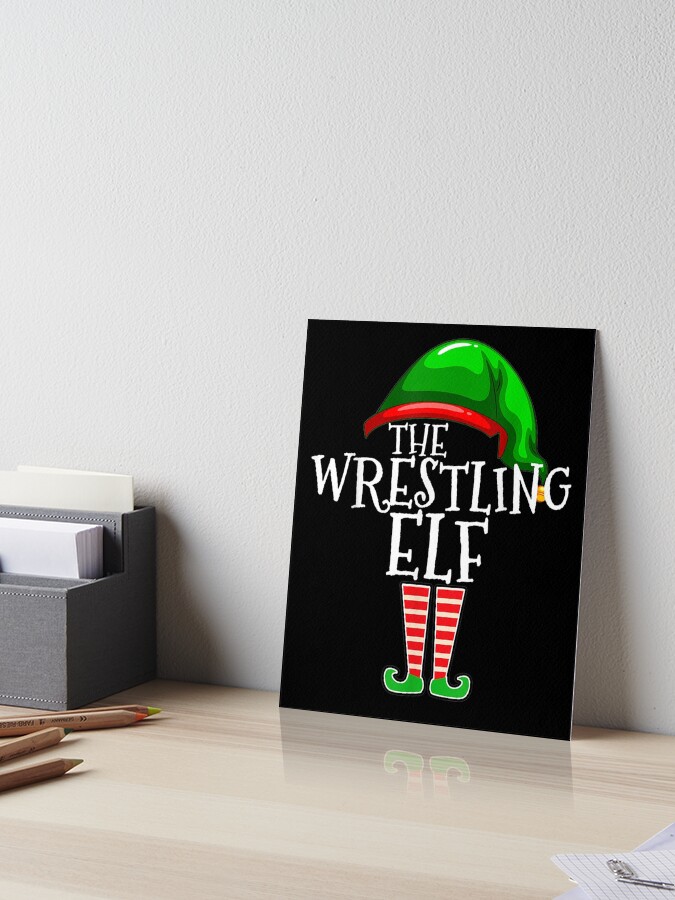 The Wrestling Elf Family Matching Group Christmas Gift Funny T-Shirt The Wrestling Elf Family Matching Group Christmas Gift Funny T-Shirt