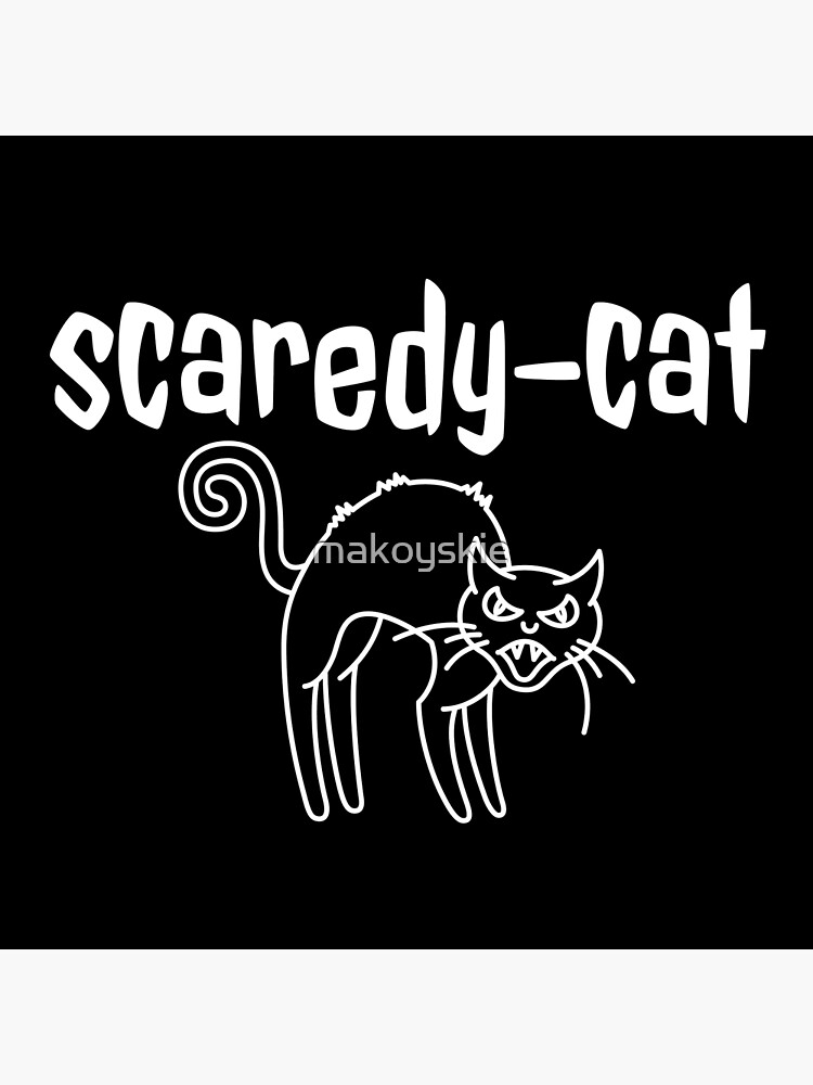 Scaredy Cat | Art Board Print