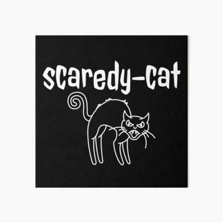 Scaredy Cat | Art Board Print