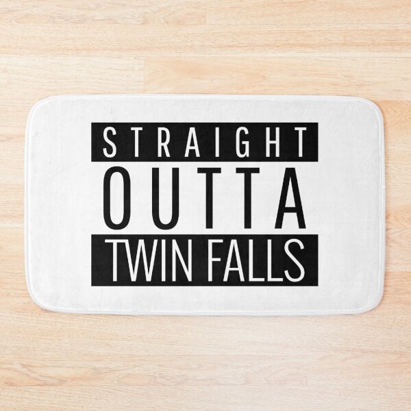 Item preview, Straight Outta Twin Falls Idaho  designed and sold by Teelogic.