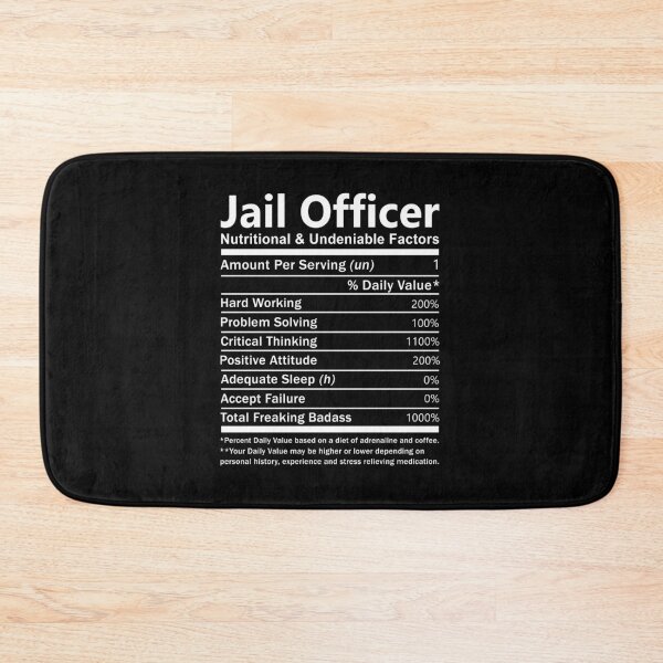 Item preview, Jail Officer T Shirt - Nutritional and Undeniable Factors Gift Item Tee designed and sold by politevann.
