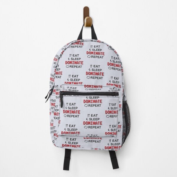 Item preview, Eat Sleep Dominate Repeat - black letters icon designed and sold by FlorenciaBliss.
