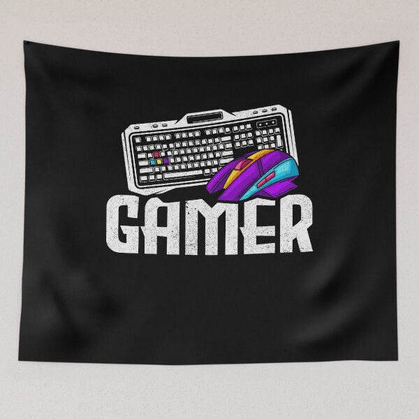 Item preview, Gamer Video Game Computer PC Online Gaming Keyboard designed and sold by Dressed For  Duty.