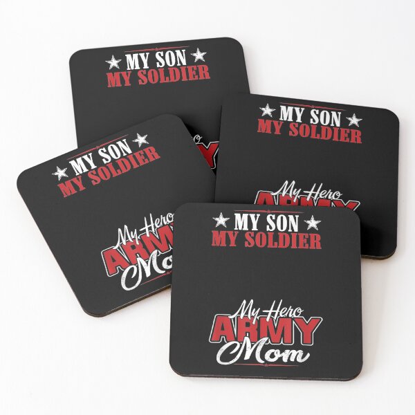 Item preview, My Son My Soldier My Hero Army Mom designed and sold by patsa4.