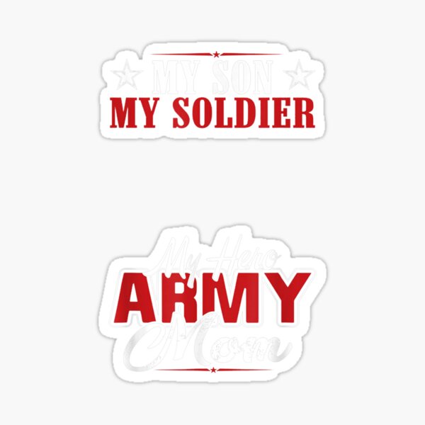 Artikel-Vorschau von Mein Sohn Mein Soldat Meine Heldenarmee Mama, designt und verkauft von patsa4.