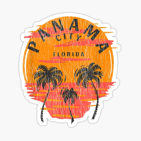 Panama City Beach Florida SVG PNG Cut File Beachy Decal 