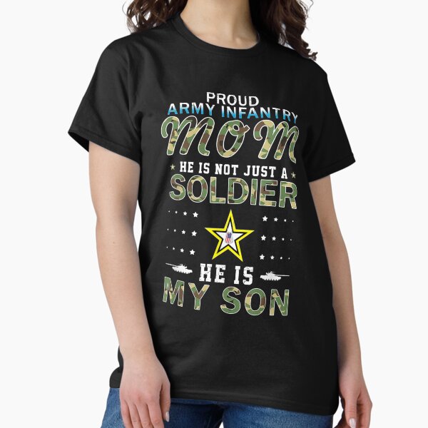 Artikel-Vorschau von Er ist ein Soldat Er ist mein Sohn Stolze Armee-Infanterie-Mama, designt und verkauft von patsa4.