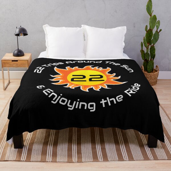 Item preview, 22 Trips Around The Sun 22nd Birthday designed and sold by FidelmaShop.