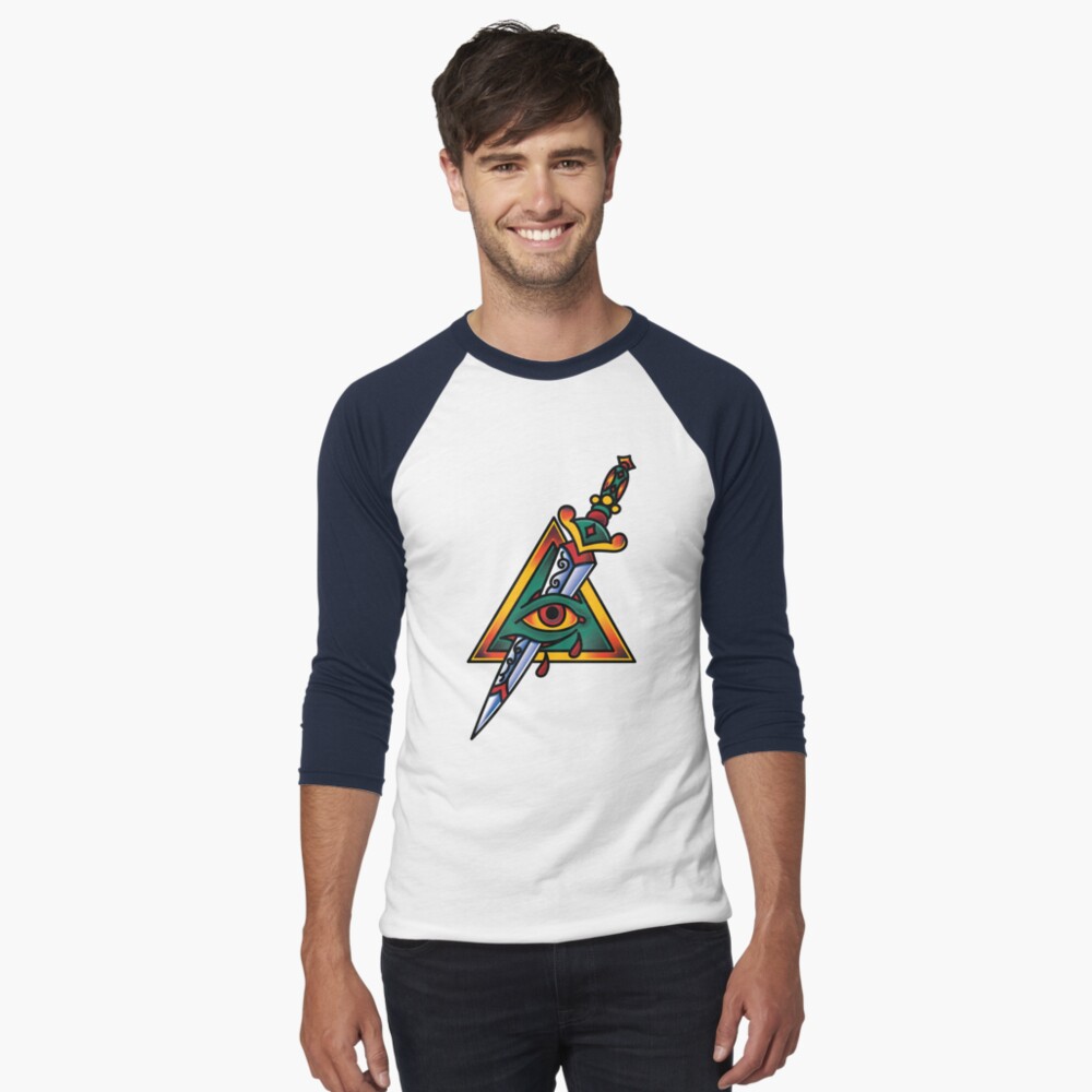 Item preview, Baseball ¾ Sleeve T-Shirt designed and sold by Salty-Dog2.