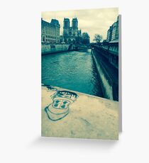 La Seine Greeting Card