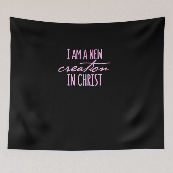 Item preview, I Am A New Creation Slogan For Christian designed and sold by robinxam.