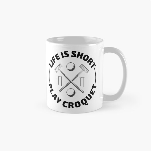 Item preview, Croquet Croqueters Indoor Outdoor Players Funny designed and sold by CuteDesigns1.