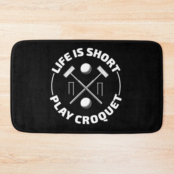 Item preview, Croquet Croqueters Indoor Outdoor Players Funny designed and sold by CuteDesigns1.