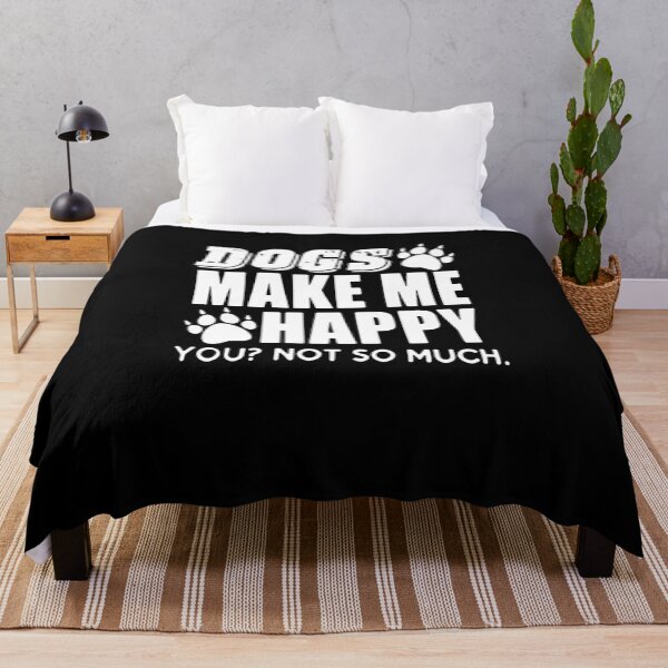Item preview, Dogs Make Me Happy designed and sold by clickmostro.