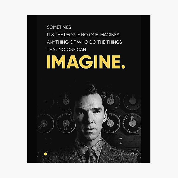 The Imitation Game Poster Photographic Print