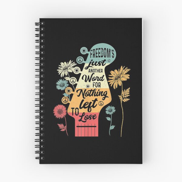 Item preview, Freedom's Just Another Word For Nothing Left To Lose Hippie,  designed and sold by GerdaShop.