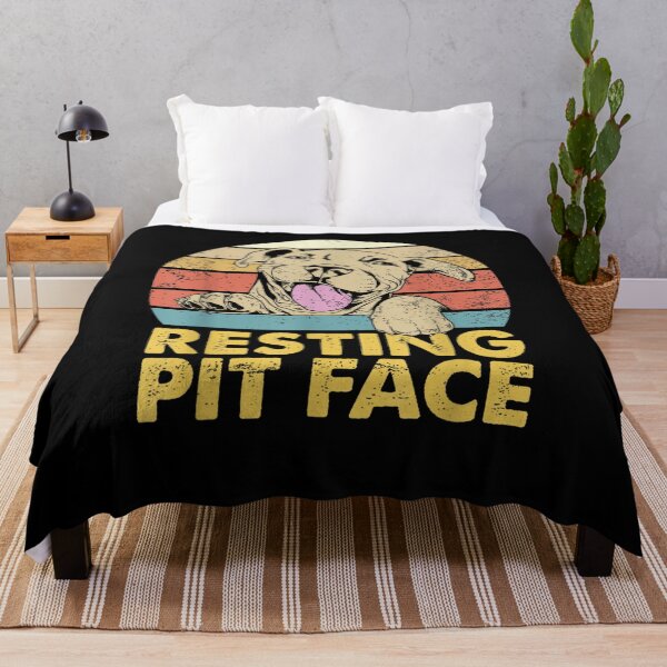 Item preview, Resting Pit Face Pitbull Pibble Pittie Pit Bull Terrier designed and sold by tolivia.