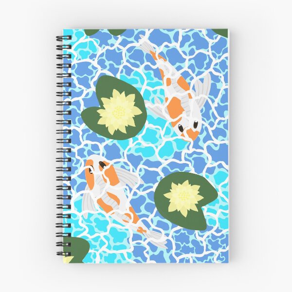 Item preview, Koi Swimming in a Lily Pond designed and sold by FeatherDragon.