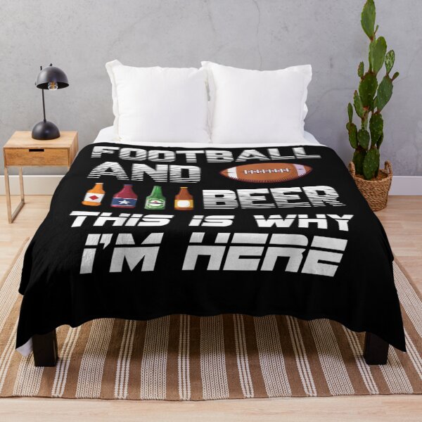 Item preview, American Football and Beer - This is why I'm here designed and sold by GodivaShop.