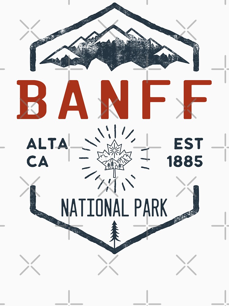 “Banff National Park Canada” T-shirt for Sale by KrisSidDesigns