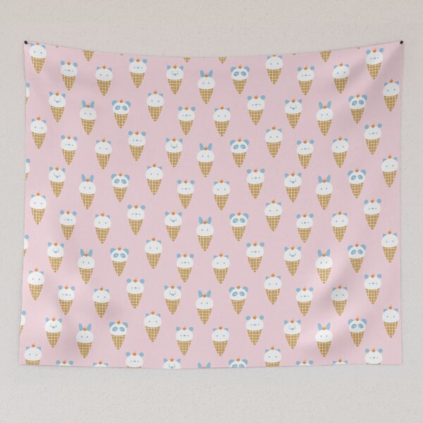 Item preview, Cute Ice Cream Animals designed and sold by stephanydc.