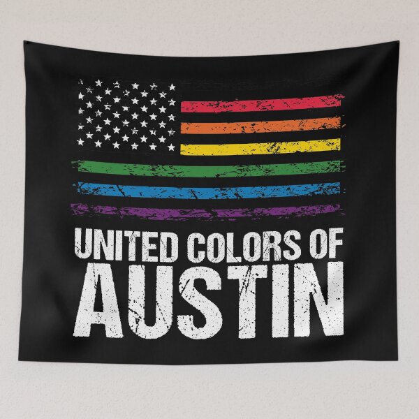 Item preview, Austin LGBT USA Flag Pride From Austin designed and sold by Urosek.