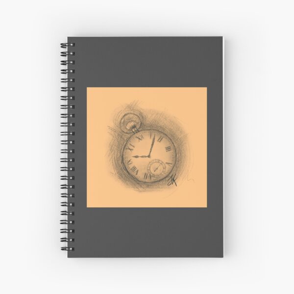 Nostalgic pocket watch Spiral Notebook
