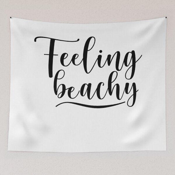 Item preview, Feeling Beachy. Fun Summer Beach Lover Design. designed and sold by That Cheeky Tee.