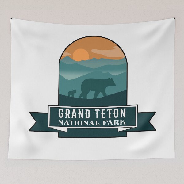 Item preview, Grand Teton National Park designed and sold by Ashu-Tyagi.