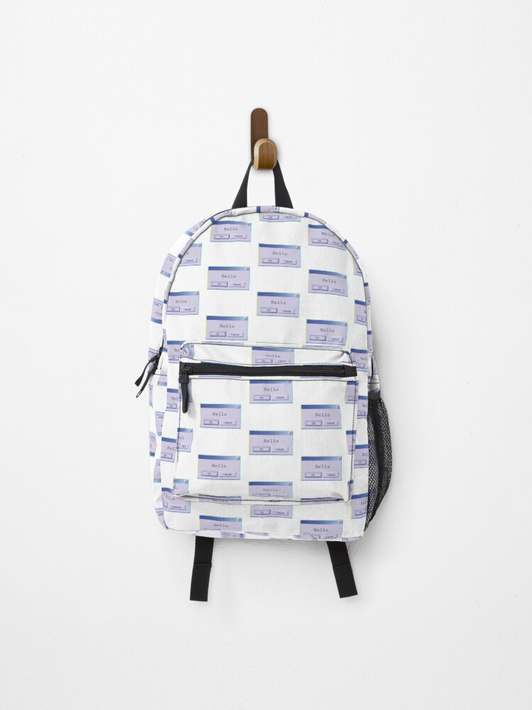 Thumbnail 1 of 3, Backpack, Hello designed and sold by Samah-s.