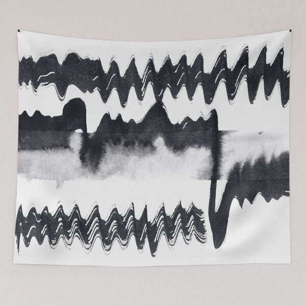 Item preview, ink explorations (144) - abstract black india ink painting designed and sold by expl-rations.