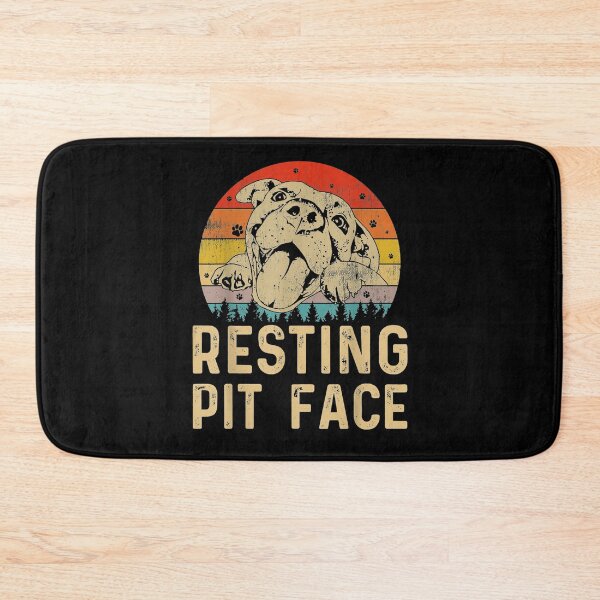 Item preview, Vintage Pitbull Resting Pit Face Pitbull designed and sold by tolivia.