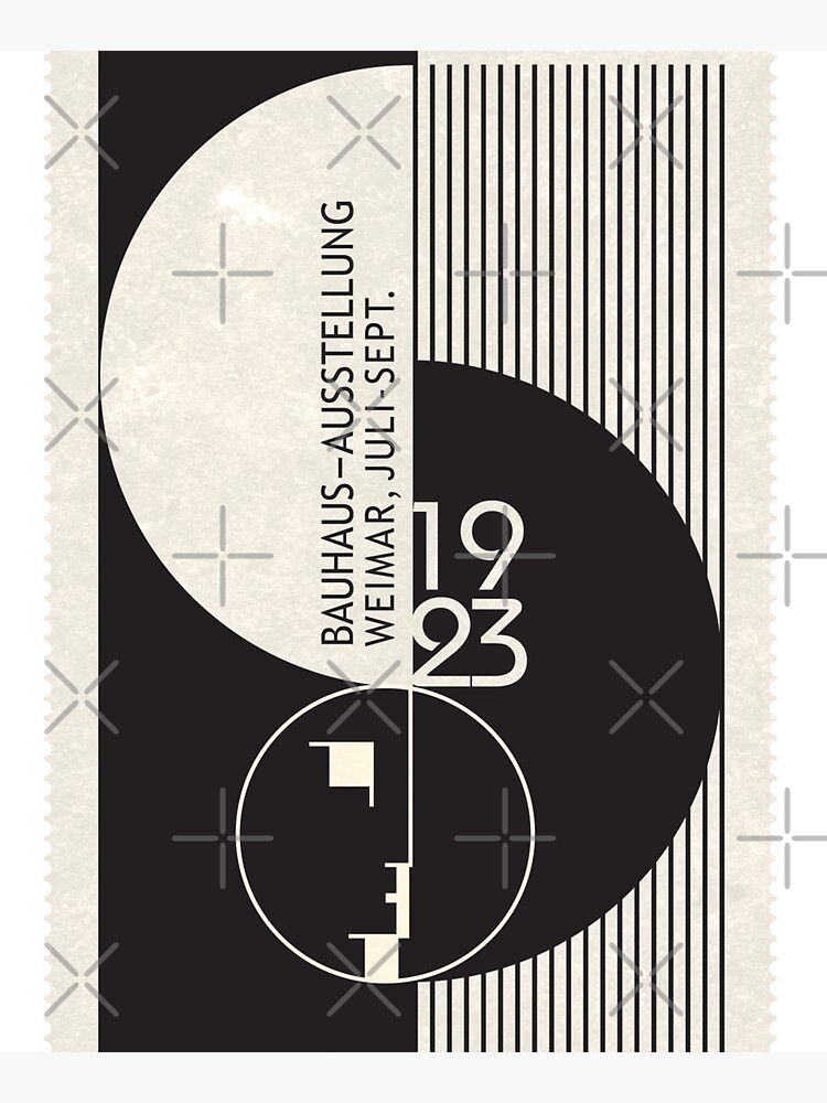 Thumbnail 5 of 5, Tote Bag, Bauhaus Exhibition Art designed and sold by SurfolioPrints.