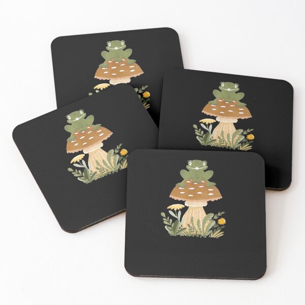 Item preview, Core Frog Sat On A Forest Mushroom designed and sold by tolivia.