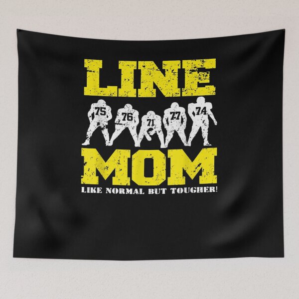 Item preview, Offensive Lineman Line Mom designed and sold by robinxam.