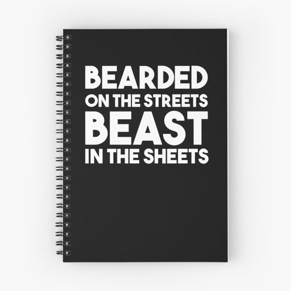 Item preview, Bearded On The Streets Beast In The Sheets designed and sold by clickmostro.