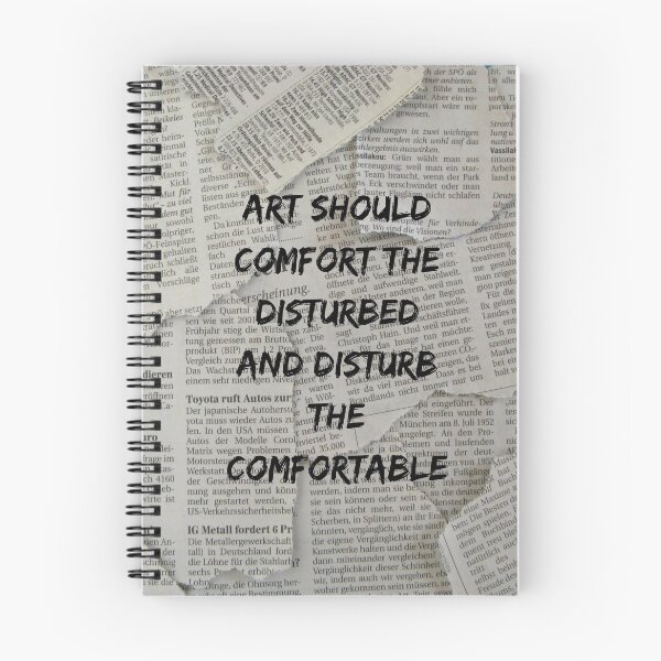 Item preview, art should comfort the disturbed and disturb the comfortable designed and sold by charlyjovic.