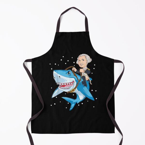 Item preview, 4th Of July George Washington Shark American Merica designed and sold by robinxam.