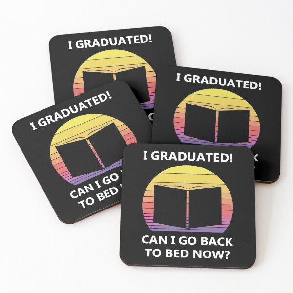 Item preview, I Graduated can I go back to bed now designed and sold by hockeng.