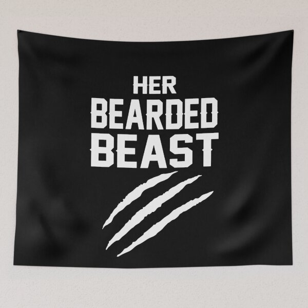 Item preview, Her Bearded Beast designed and sold by clickmostro.
