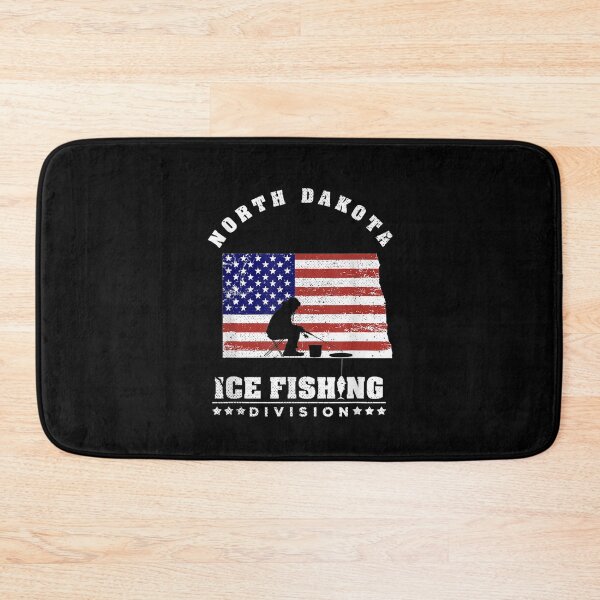 Item preview, Patriotic North Dakota Ice Fishing Division Ice Fis designed and sold by robinxam.